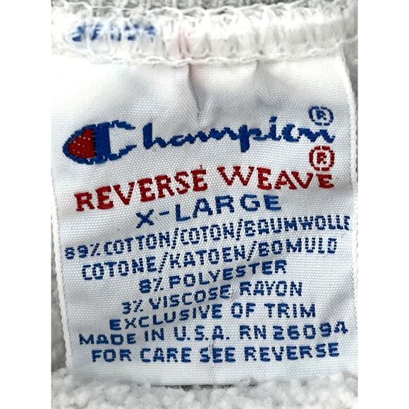 Vtg Champion Reverse Weave Sweatshirt MIAMI Of Ohio College Mens XL - Picture 6 of 7